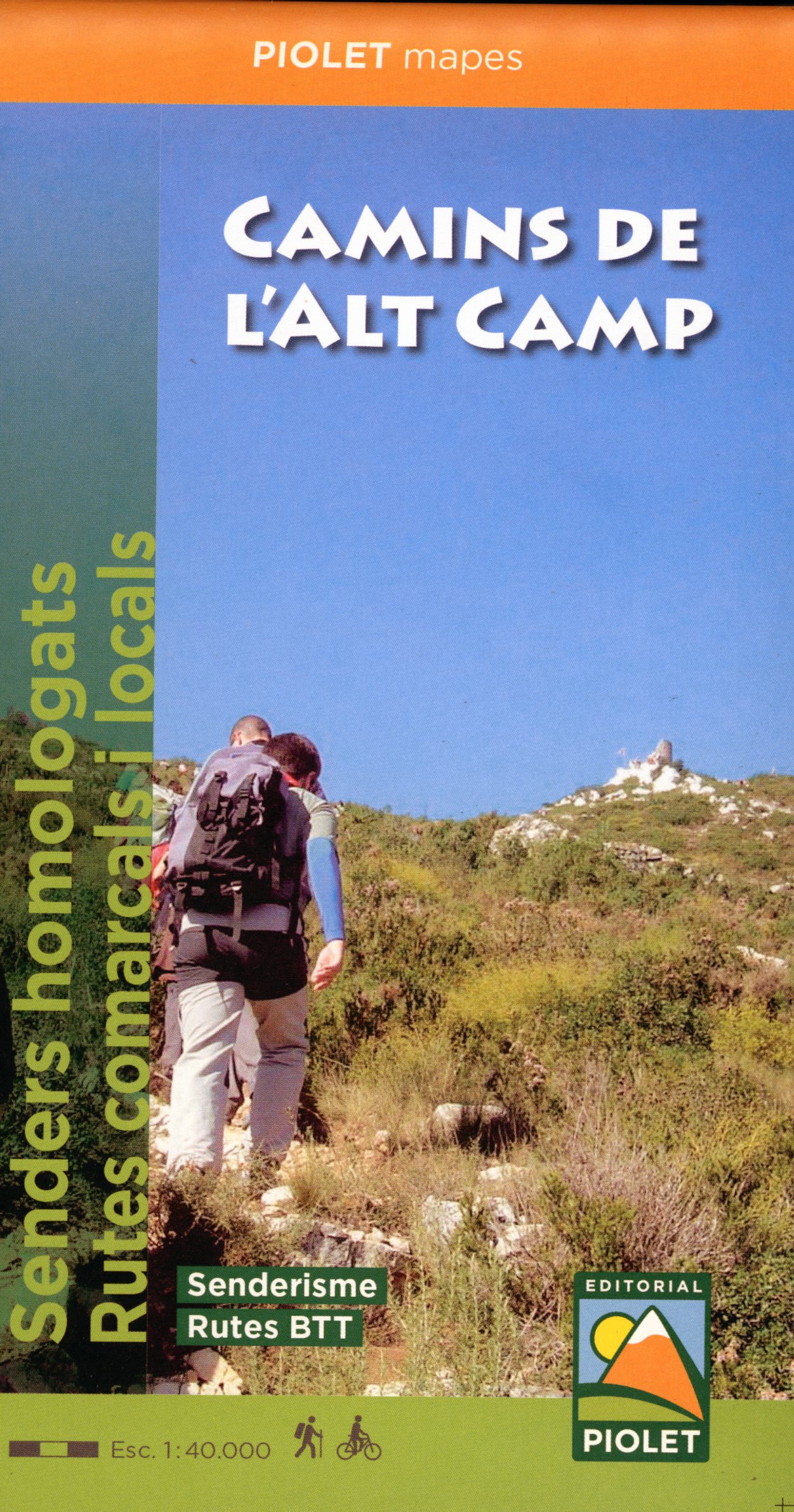 Camins de l'Alt Camp : Senders homologats : Rutes comarcals i locals - Portada